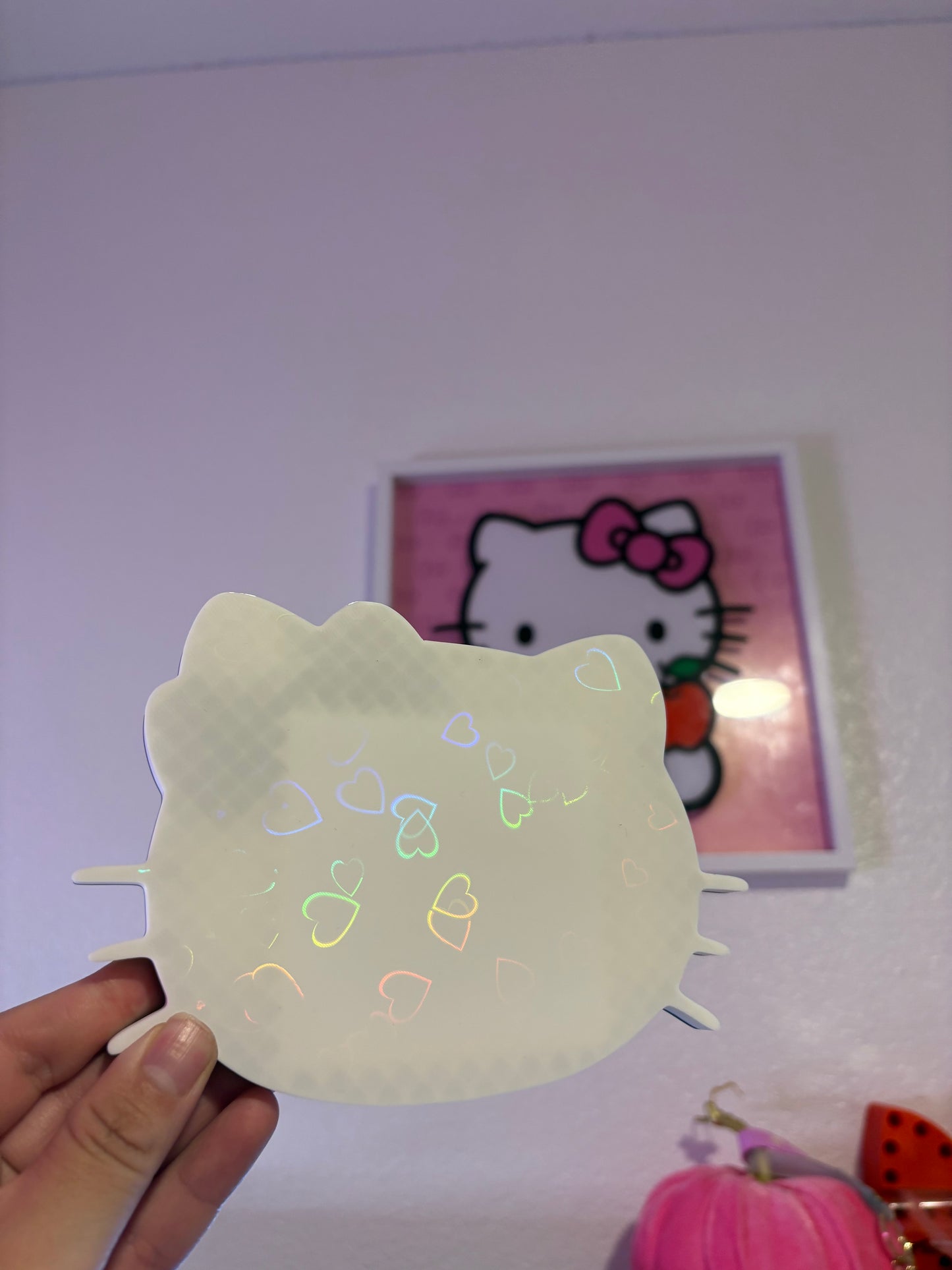 Hello kitty sticky note holder