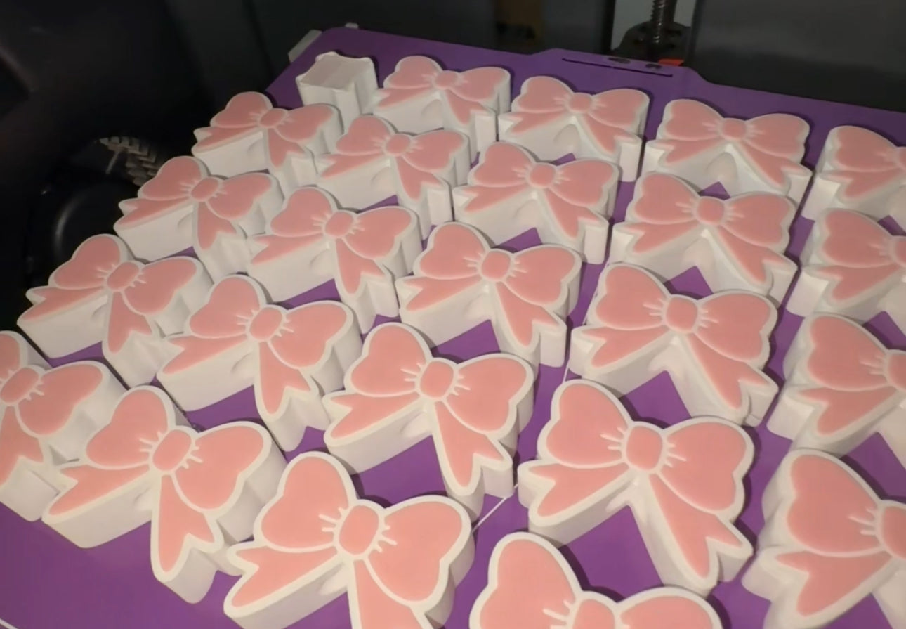 Bow outline strawtoppers includes 15 units