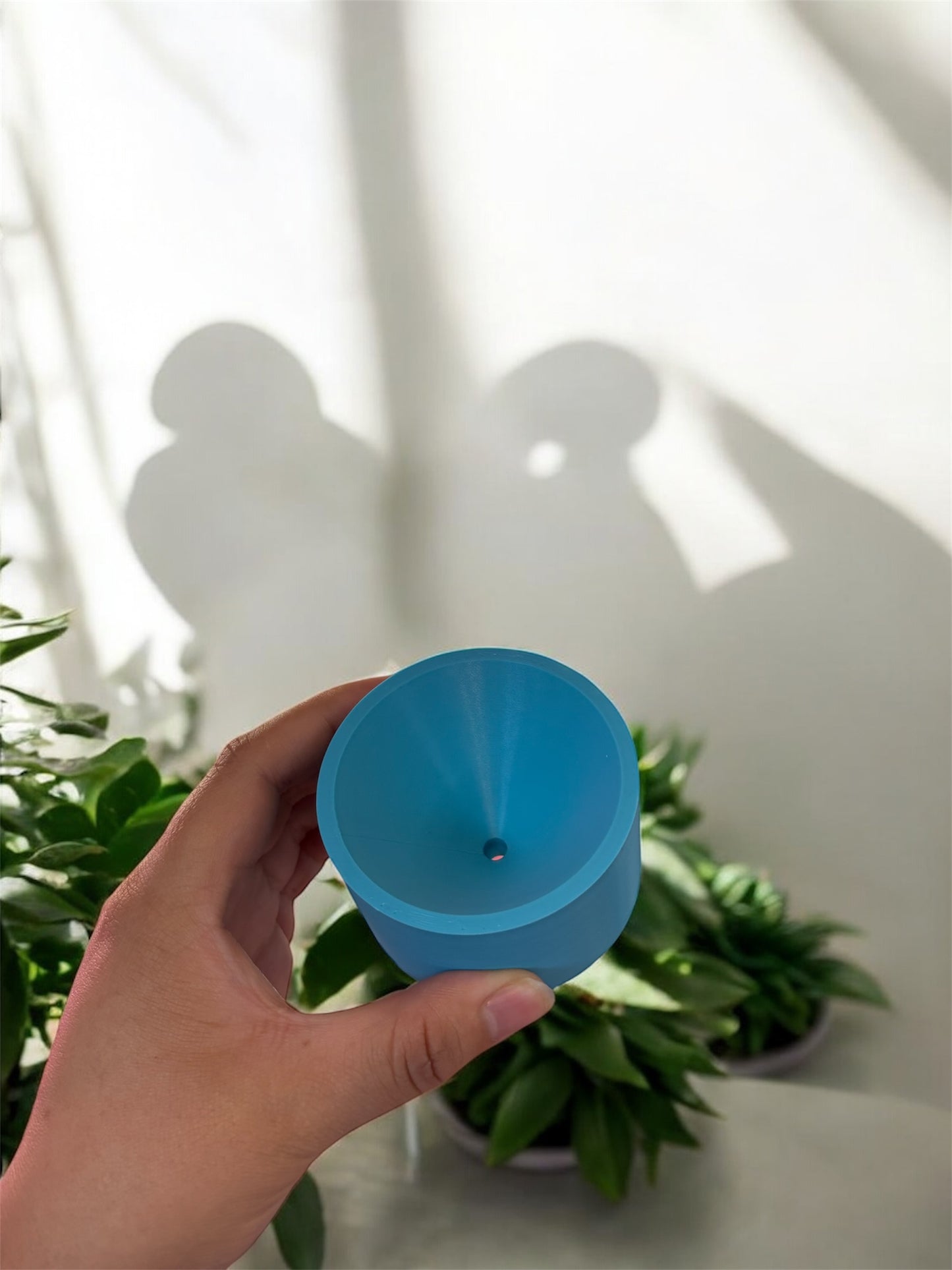 Snowglobe funnel
