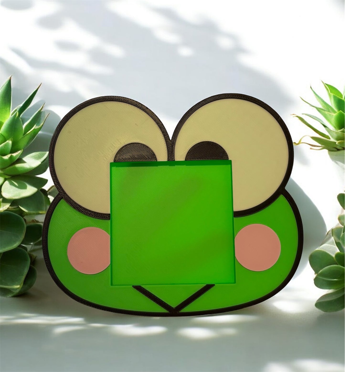 Keroppi sticky note holder