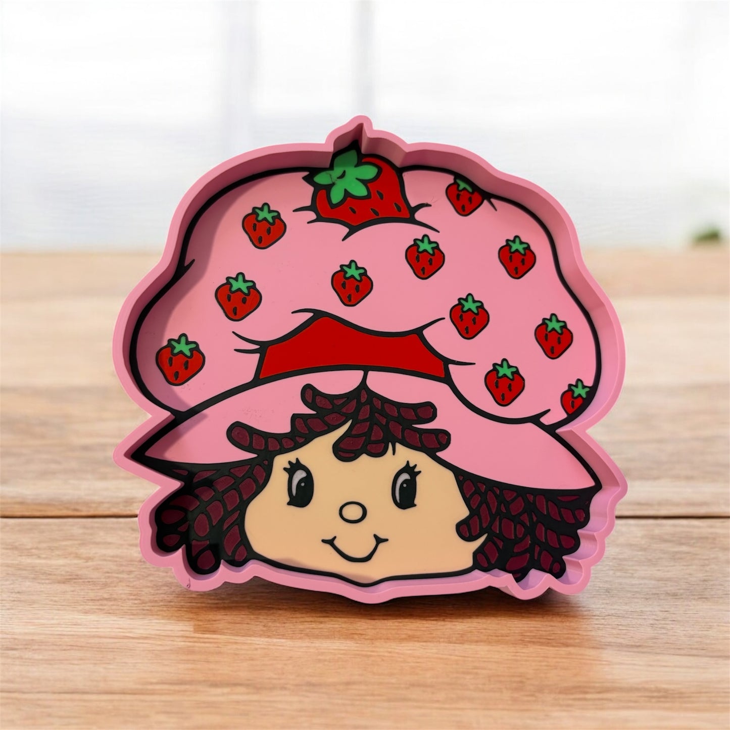 Strawberry shortcake head tray v3