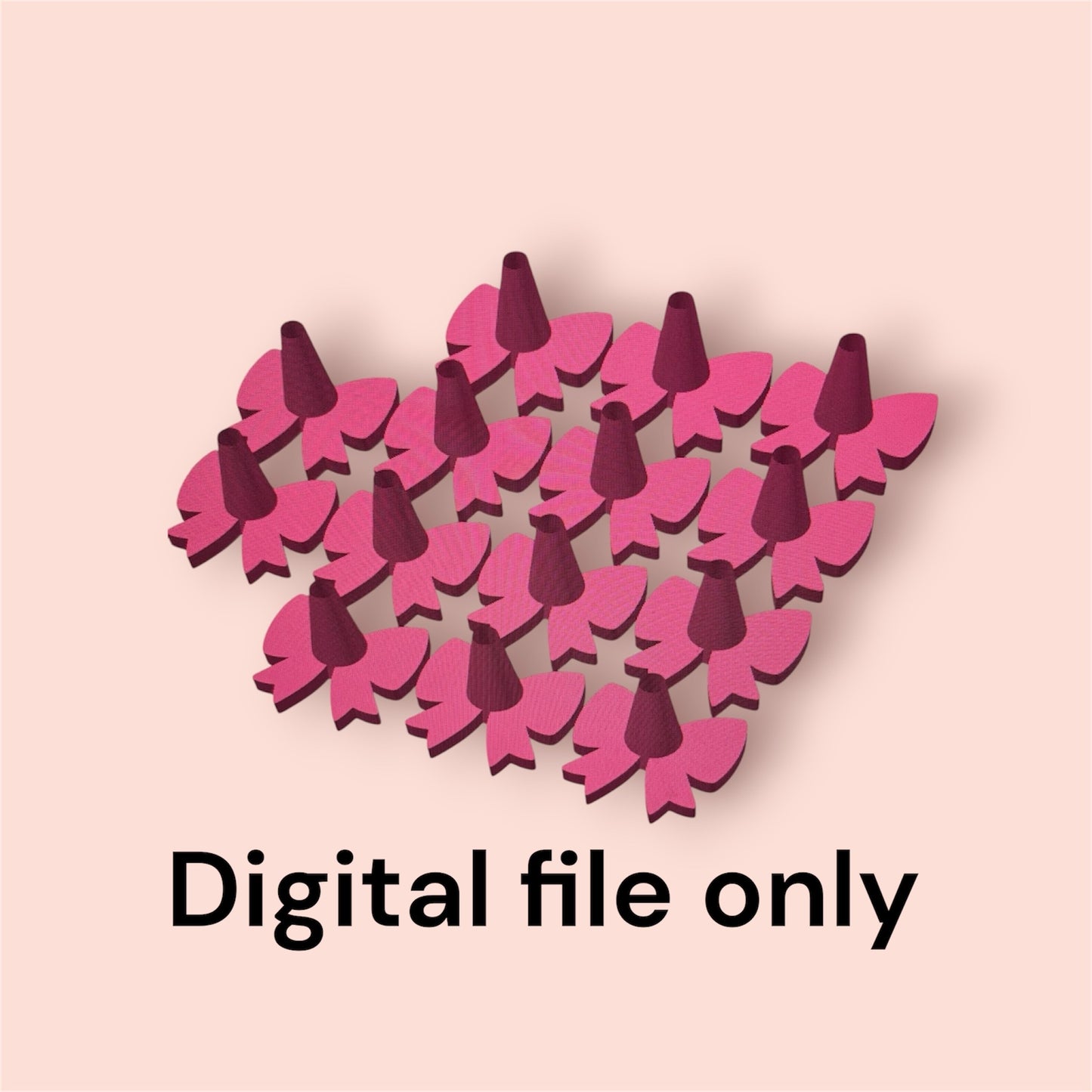 BOW SINGLE PEN HOLDER FOR REGULAR SIZE 11MM AND FANCY SIZE 15MM BUNDLE