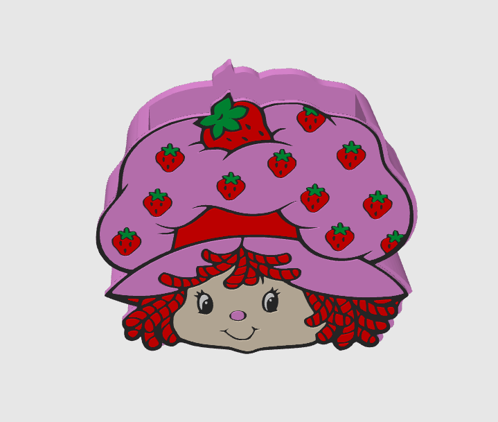 STRAWBERRY SHORTCAKE V3 PENCIL HOLDER