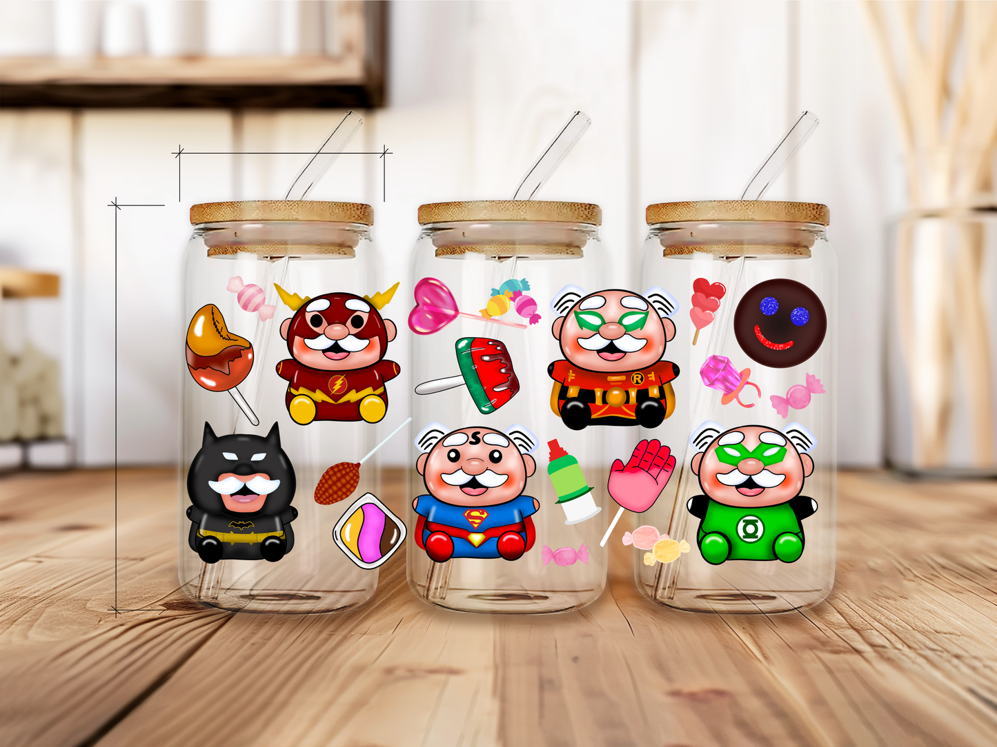 Dr simi super hero with Mexican candy