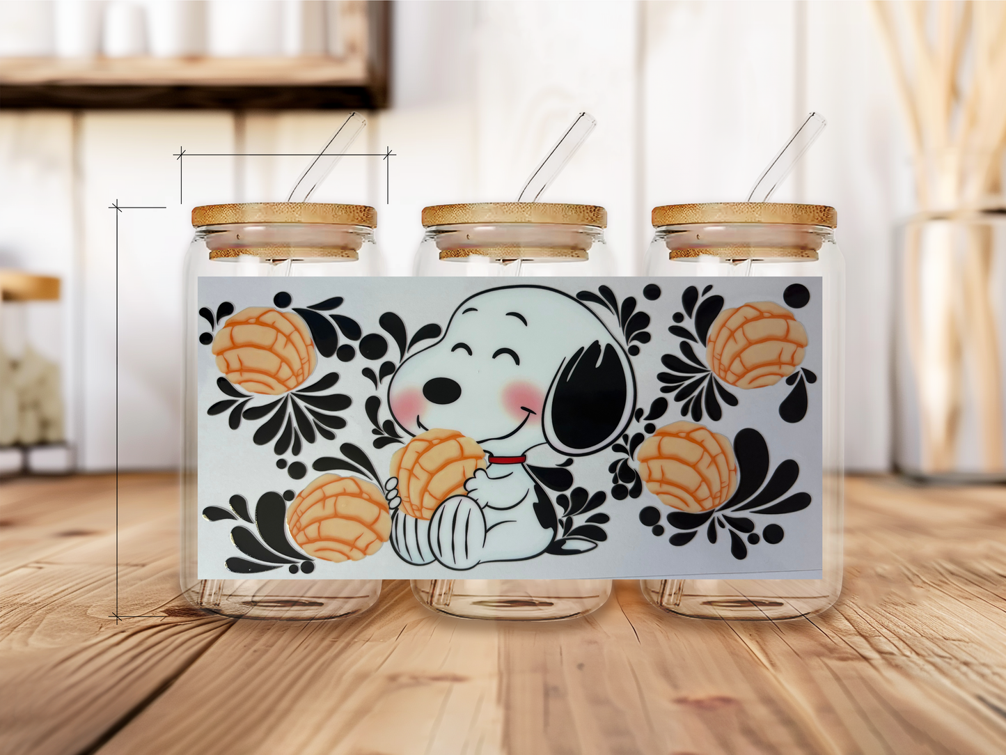 Snoopy with concha