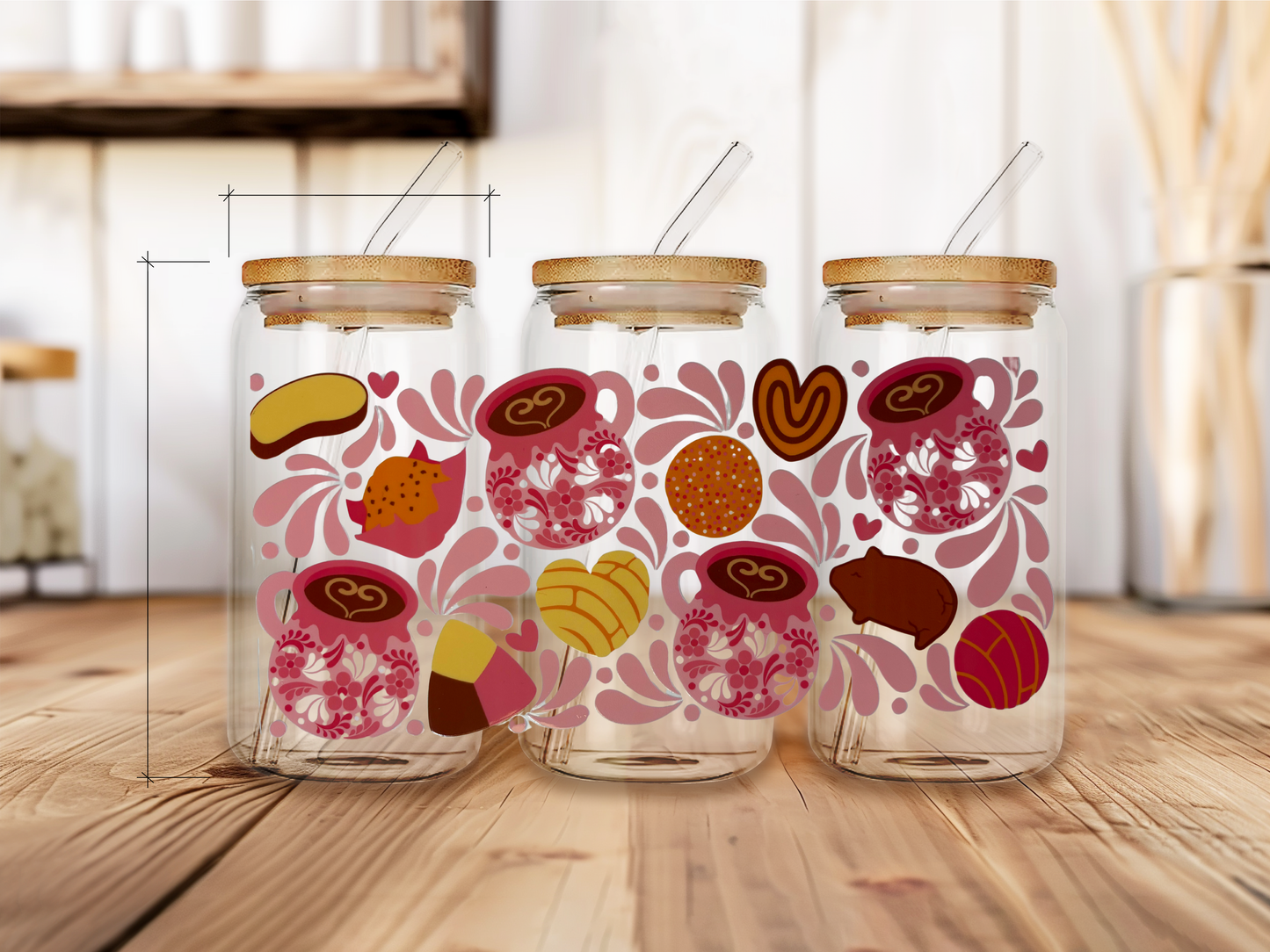Talavera taza uv dtf physical product
