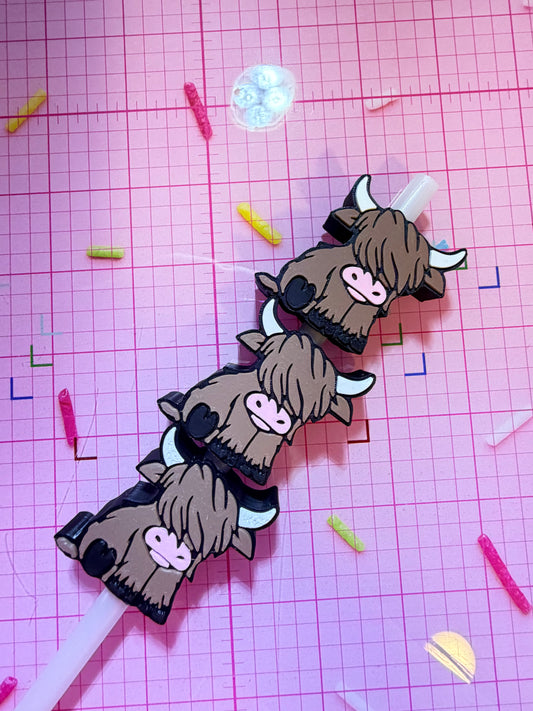 Emo highland cow