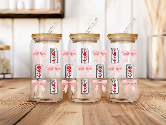 DIET COKE 2 WITH BOWS