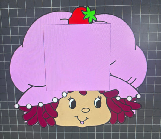 Strawberry shortcake note holder v1