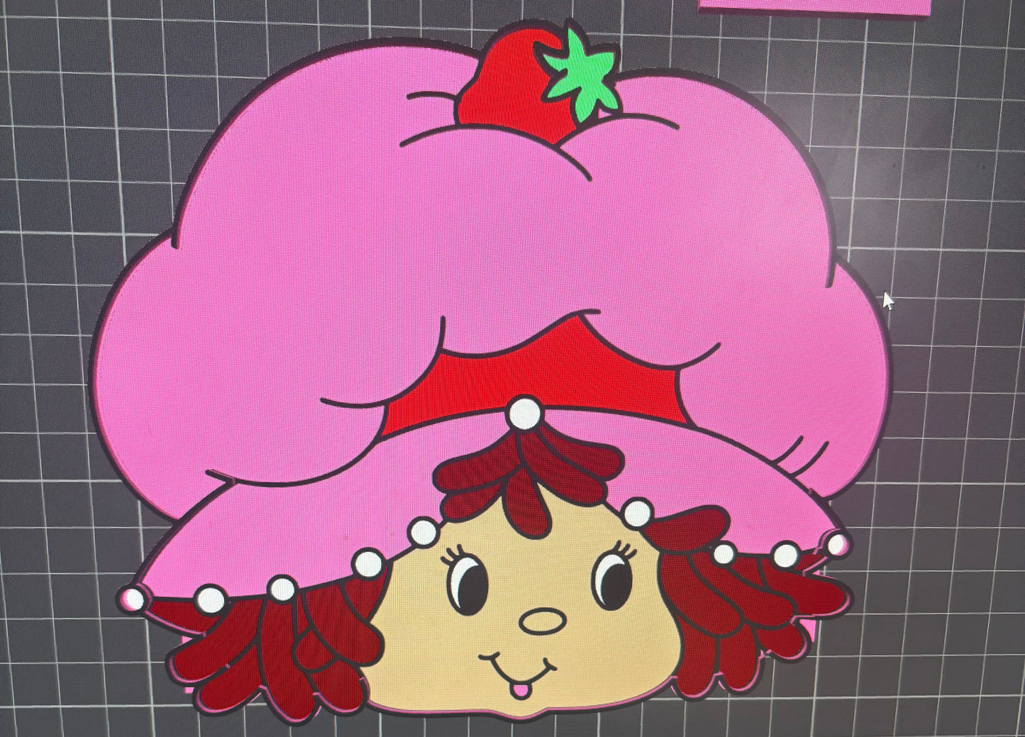 Strawberry shortcake tray v1