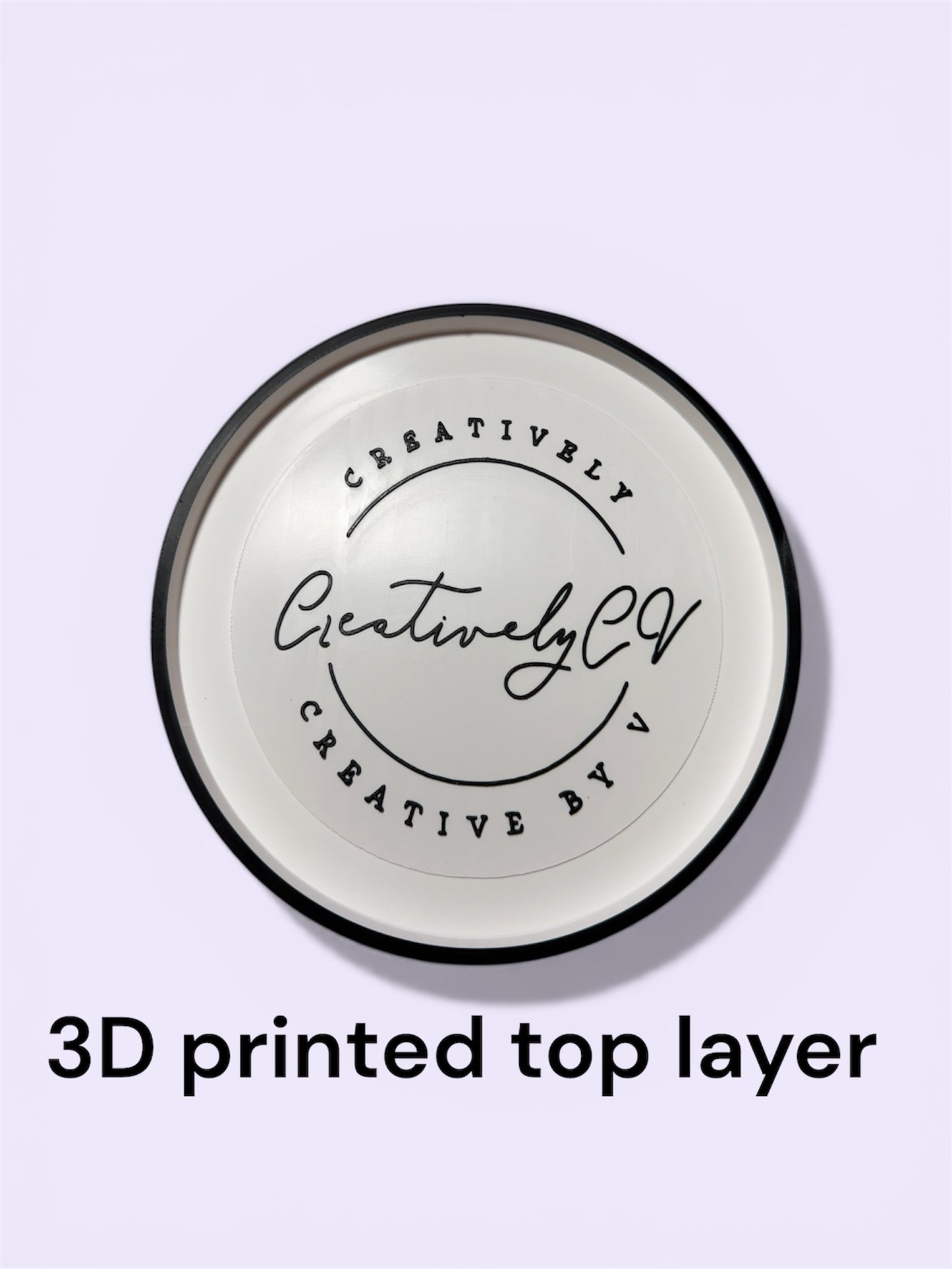 Custom logo tray