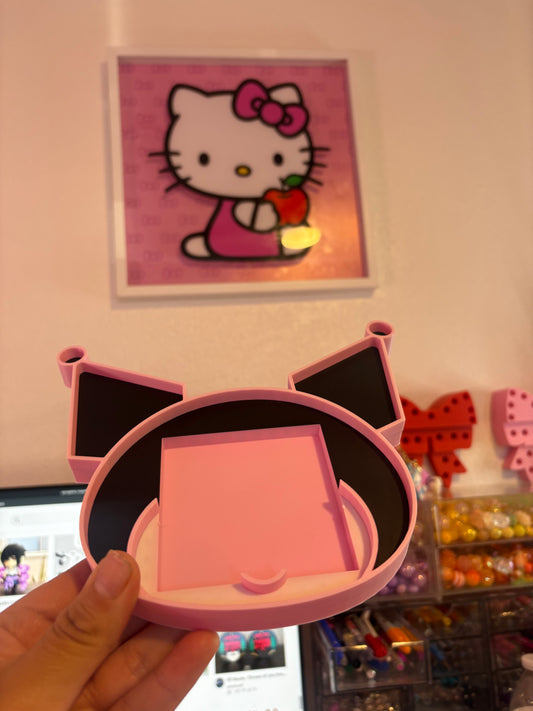 Kuromi sticky note holder