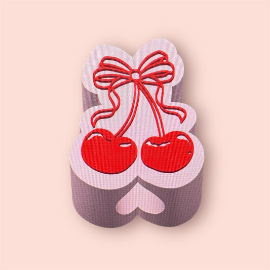 Cherry straw topper stl /3mf file