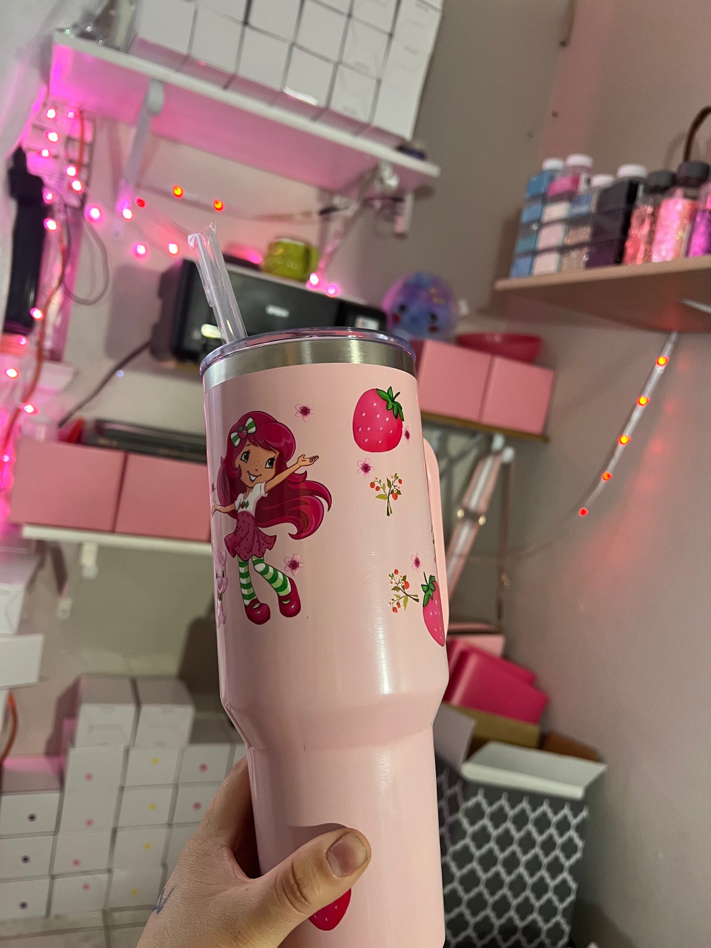 Strawberry shortcake tumbler