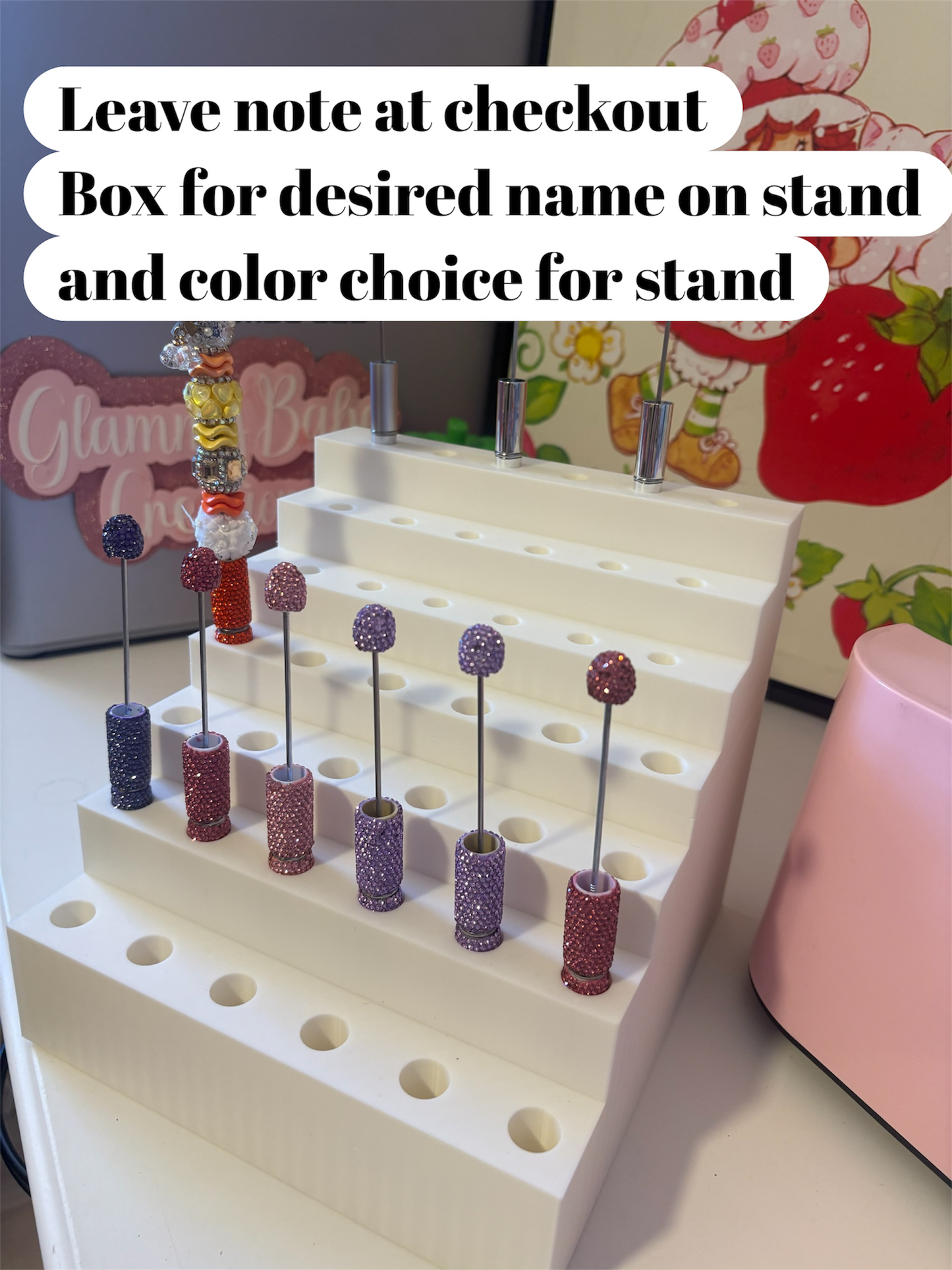 42 pen display stand with 7 tier