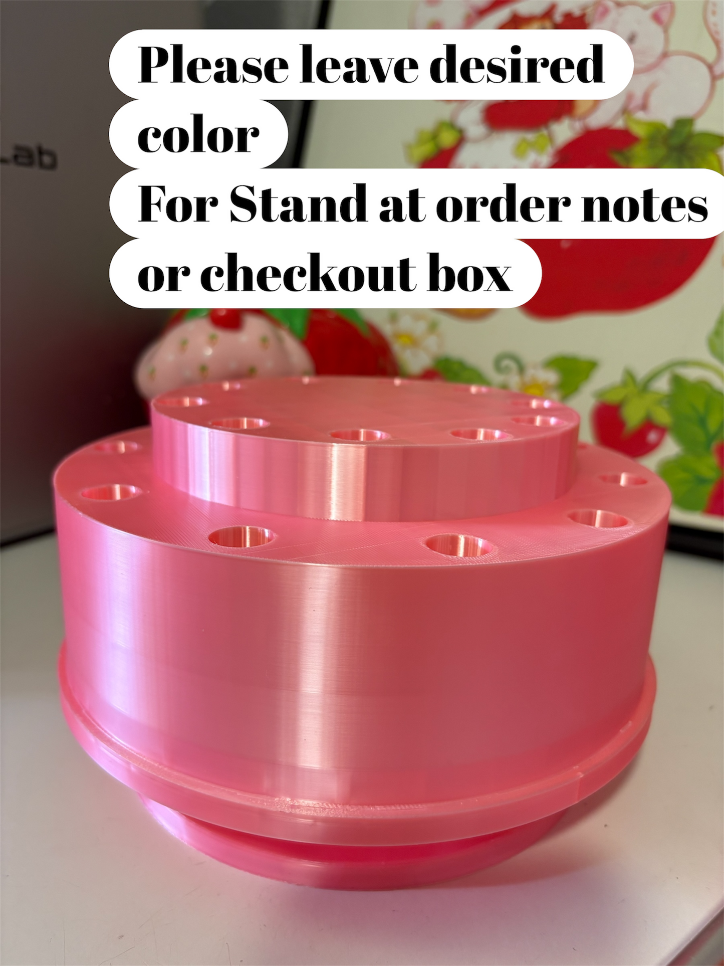 Rotating pen display stand