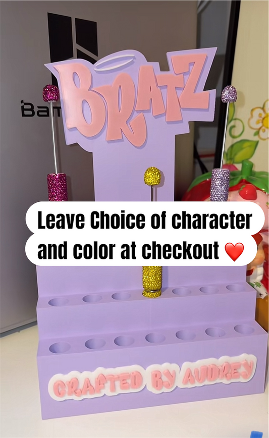 Character with pen display stand