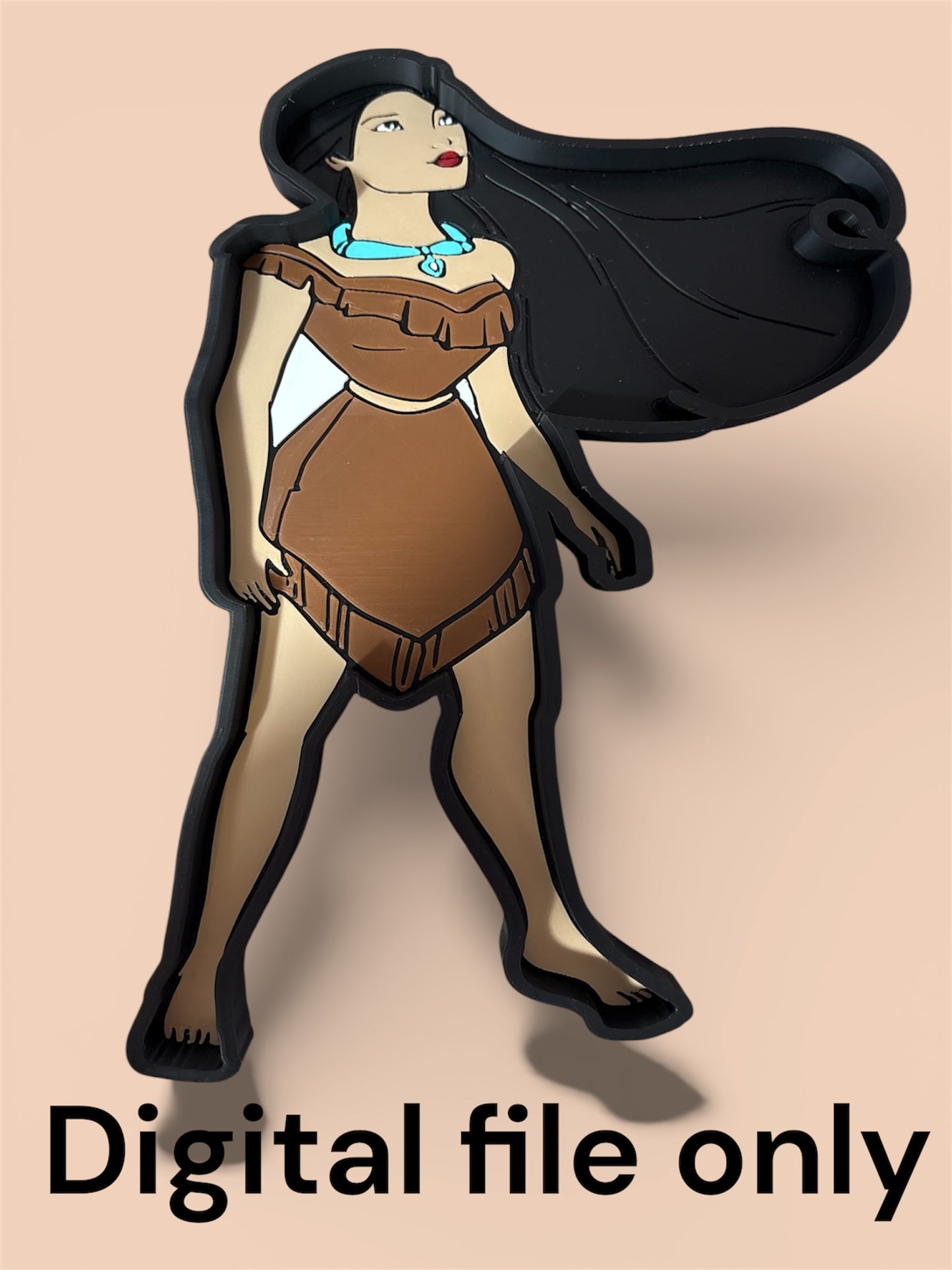 Pocahontas tray 3mf/stl