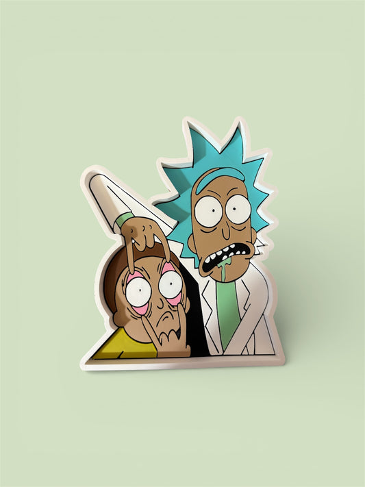 Rick and Morty tray