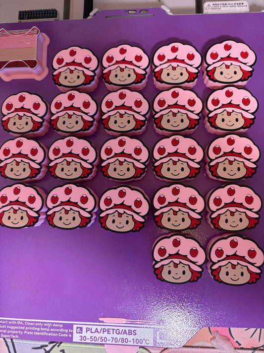 Strawberry shortcake girl includes 15 units