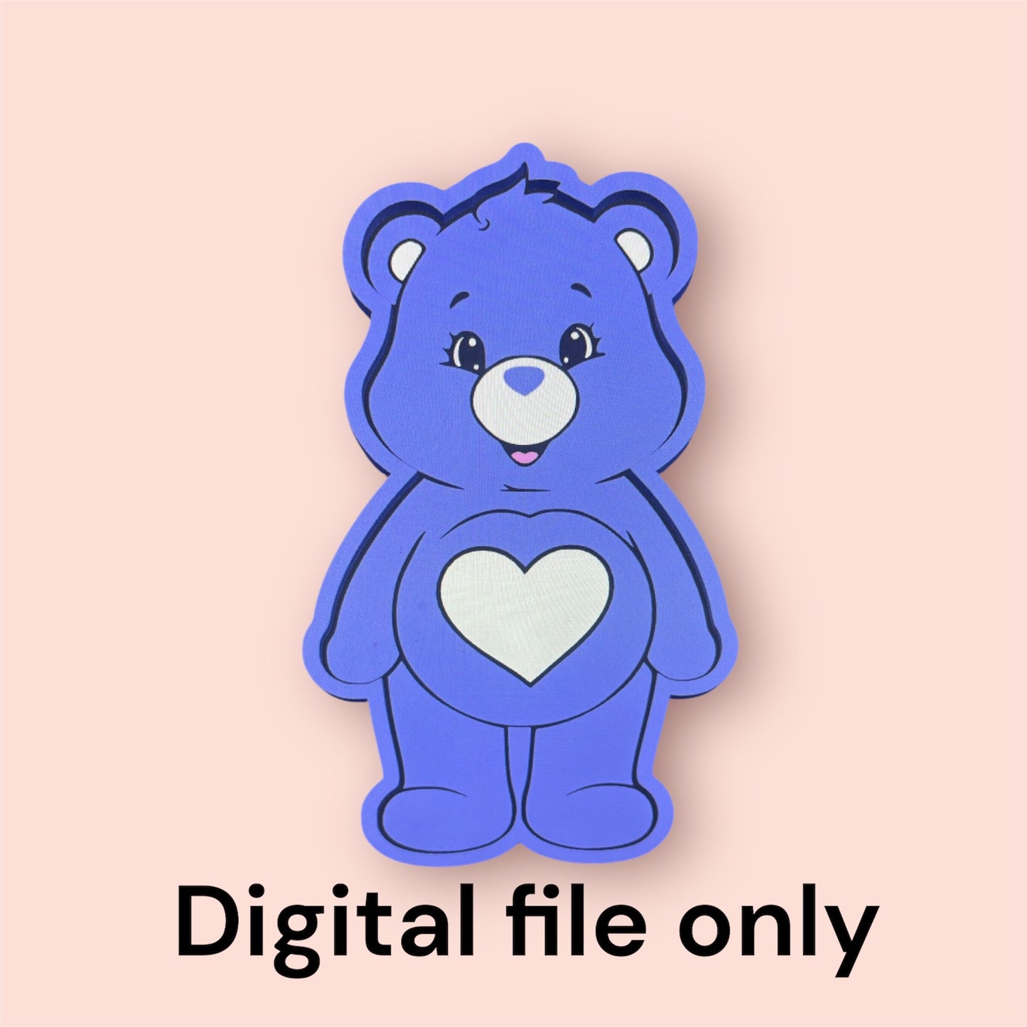 care bear body tray stl/3mf file