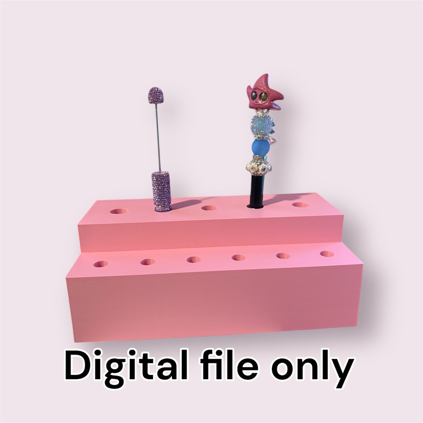 12 pen stand dislay stl/3mf