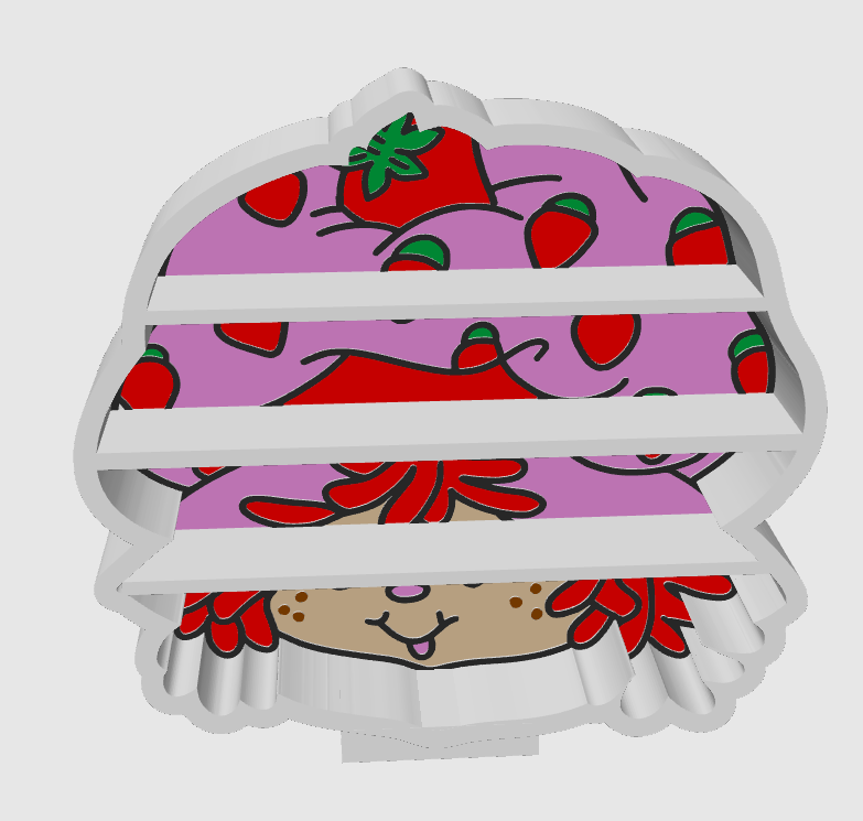 STRAWBERRY SHORTCAKE V2 SHELF