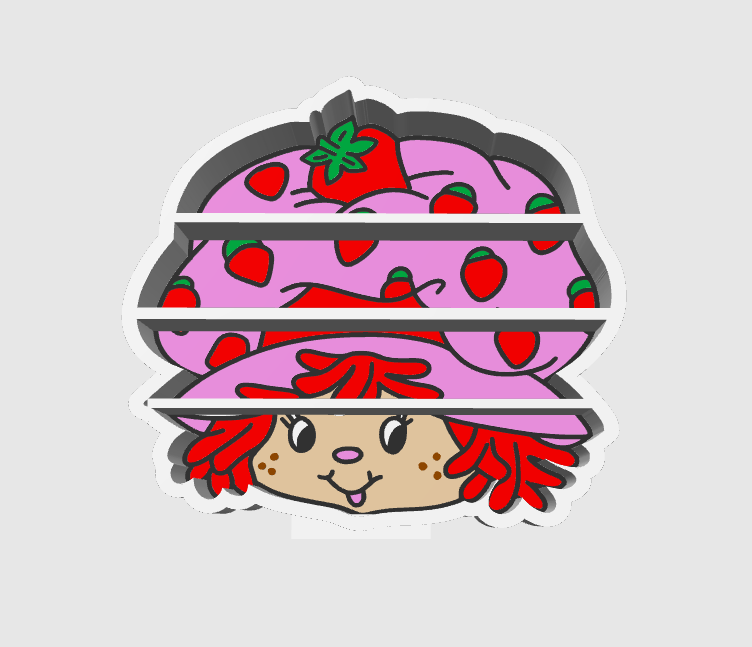 STRAWBERRY SHORTCAKE V2 SHELF