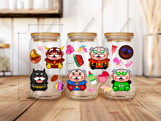 Dr simi super hero with Mexican candy