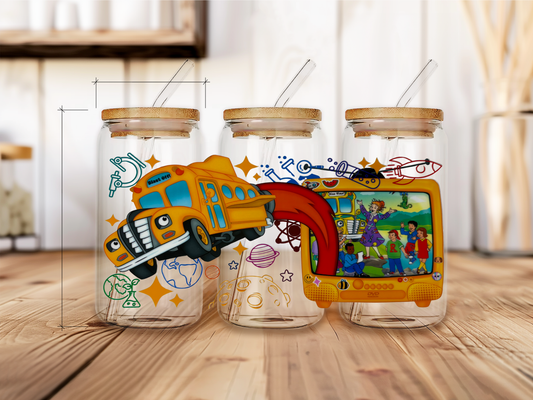 Magic school bus uv dtf physical product