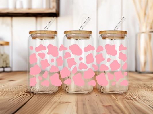 pink cow print