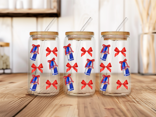 redbull red bows
