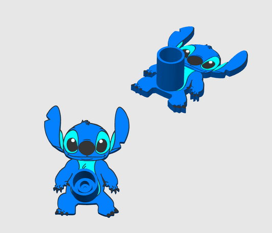 Stitch single pen holder